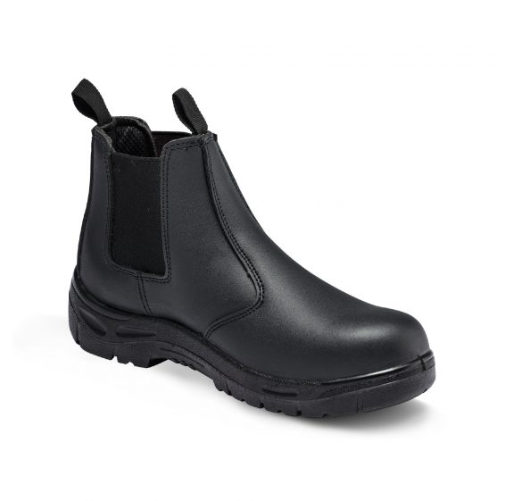 CHELSEA BLACK SAFETY BOOT - Sims Safety Wear