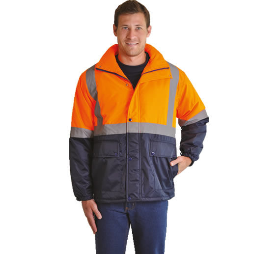 High Visibility Parka jacket - Sims Safety Wear